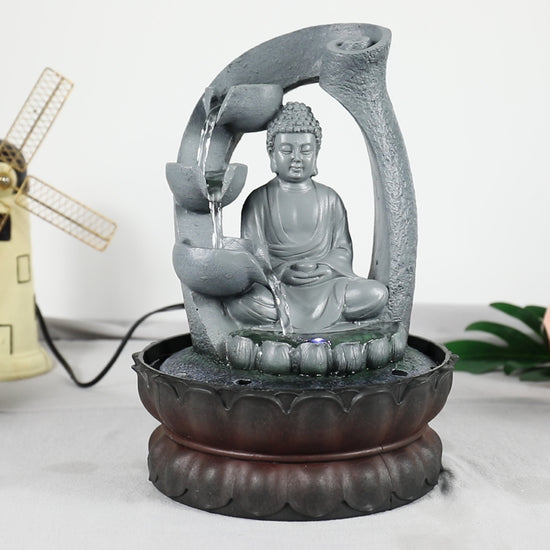 Westin Fountain Tabletop Buddha Decoration Zen Meditation Fountain