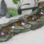 Westin Fountain 83" Long Outdoor Tiering Rocky River Stream Water Fountain with LED Lights