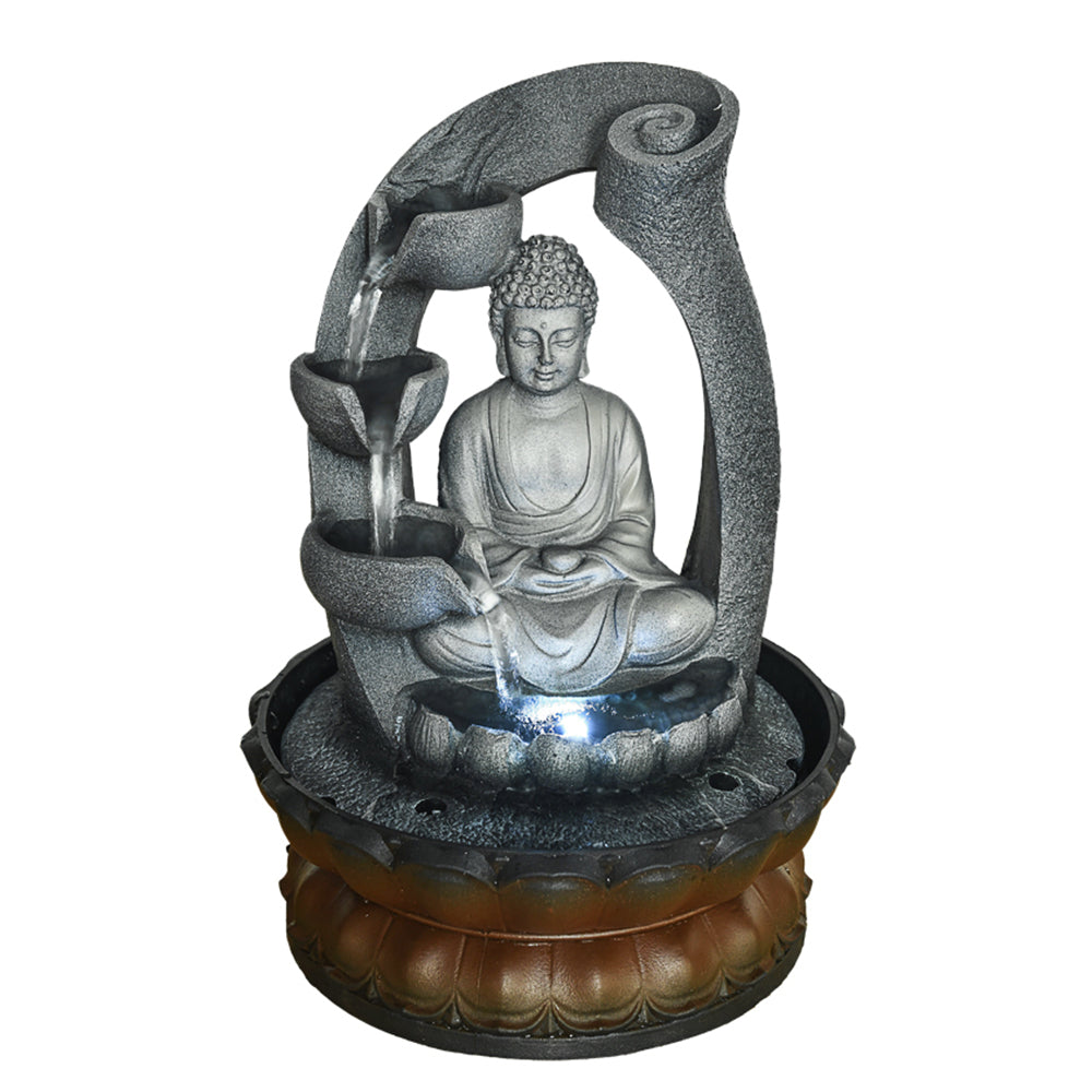 Westin Fountain Tabletop Buddha Decoration Zen Meditation Fountain