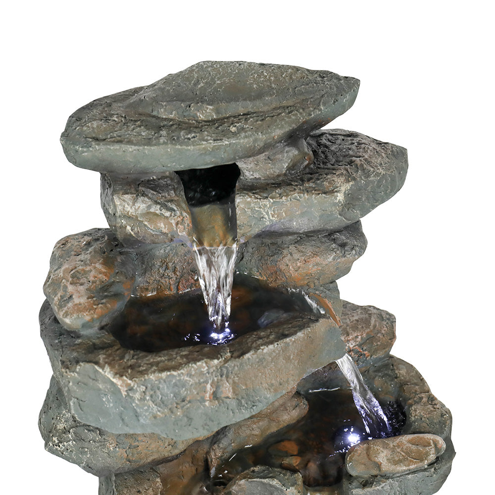 Westin Home Garden Water Feature, Indoor Tabletop Water Fountain