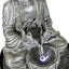 Westin Home Garden Water Feature, Tabletop Buddha Water Fountain TQX202601