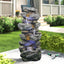 Westin Fountain 40-in H Resin Rock Indoor/Outdoor Fountain