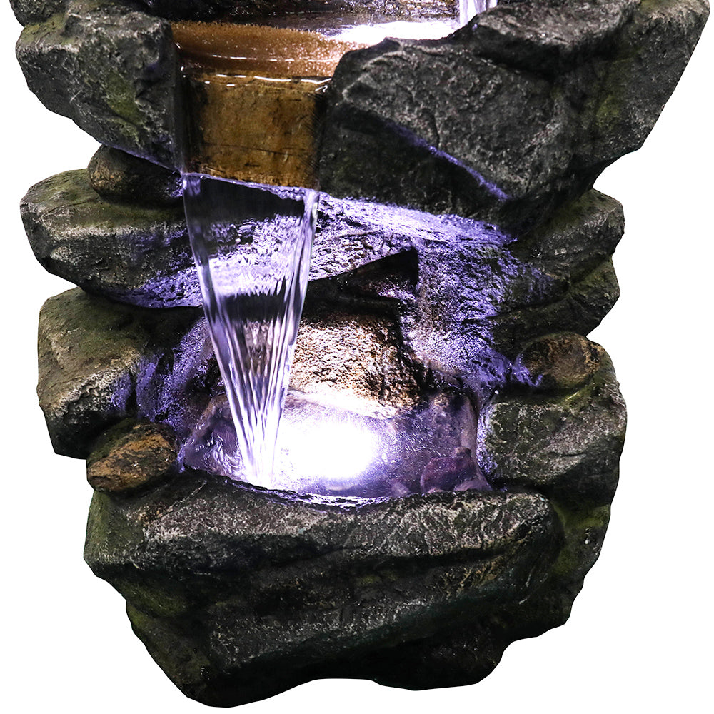 Westin Fountain 40-in H Resin Rock Indoor/Outdoor Fountain