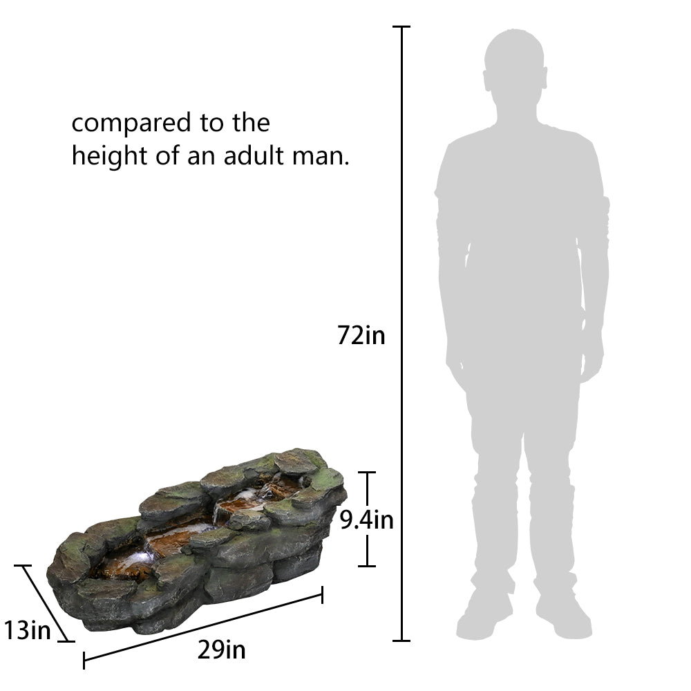 Westin Fountain Garden Fountain Size