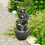 Westin Floor Water Fountain 23.5-in H 5 Tiered Outdoor Fountain