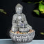 Westin Home Garden Water Feature, Tabletop Buddha Water Fountain TQX202601