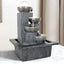 Westin Home Garden Water Feature, Indoor Tabletop 4-tier Water Fountain